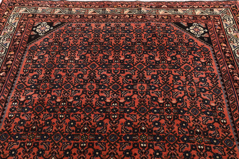 Perser Rug - Nomadic - 190 x 155 cm - dark red