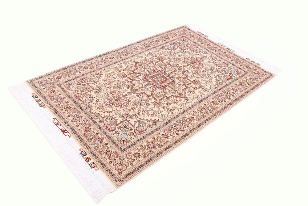 Perser Rug - Tabriz - Royal - 160 x 100 cm - light beige