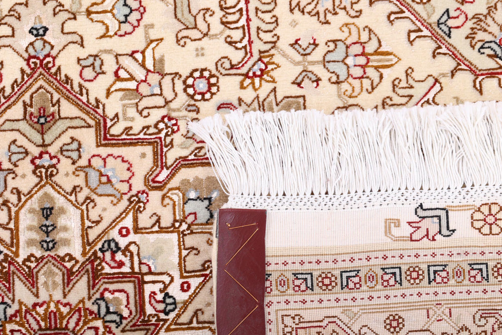 Perser Rug - Tabriz - Royal - 160 x 100 cm - light beige