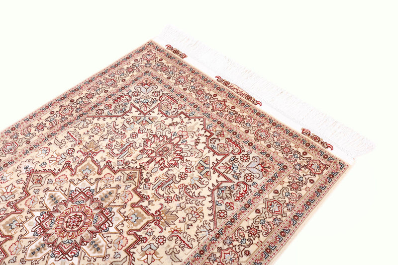 Tabriz - 50 Raj Rug 160x100cm - Persian Rugs