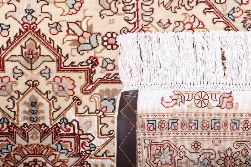 Tabriz - 50 Raj Rug 160x100cm - Persian Rugs
