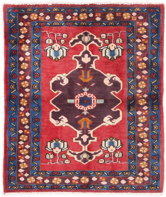 Perser Rug - Nomadic - 90 x 72 cm - multicolored
