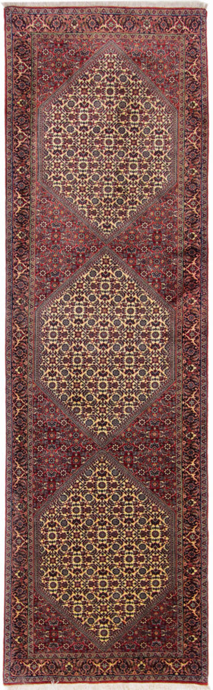 Runner Perser Rug - Bidjar - 300 x 88 cm - rust