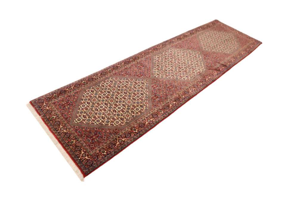 Runner Perser Rug - Bidjar - 300 x 88 cm - rust