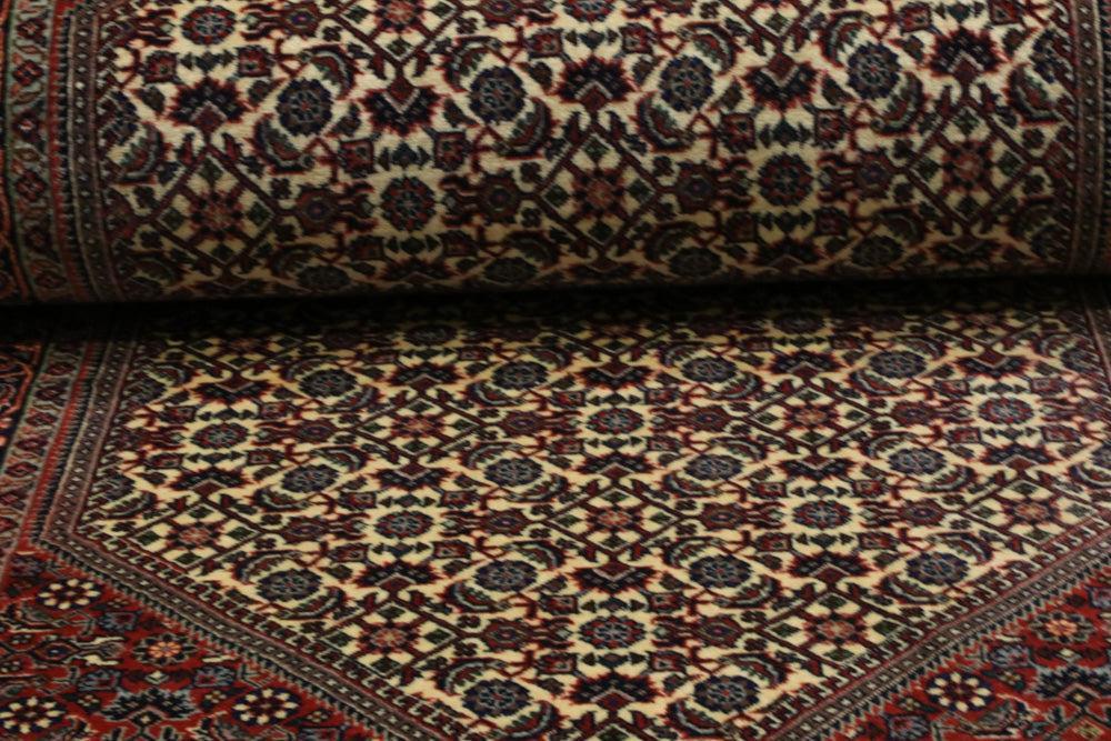 Runner Perser Rug - Bidjar - 300 x 88 cm - rust