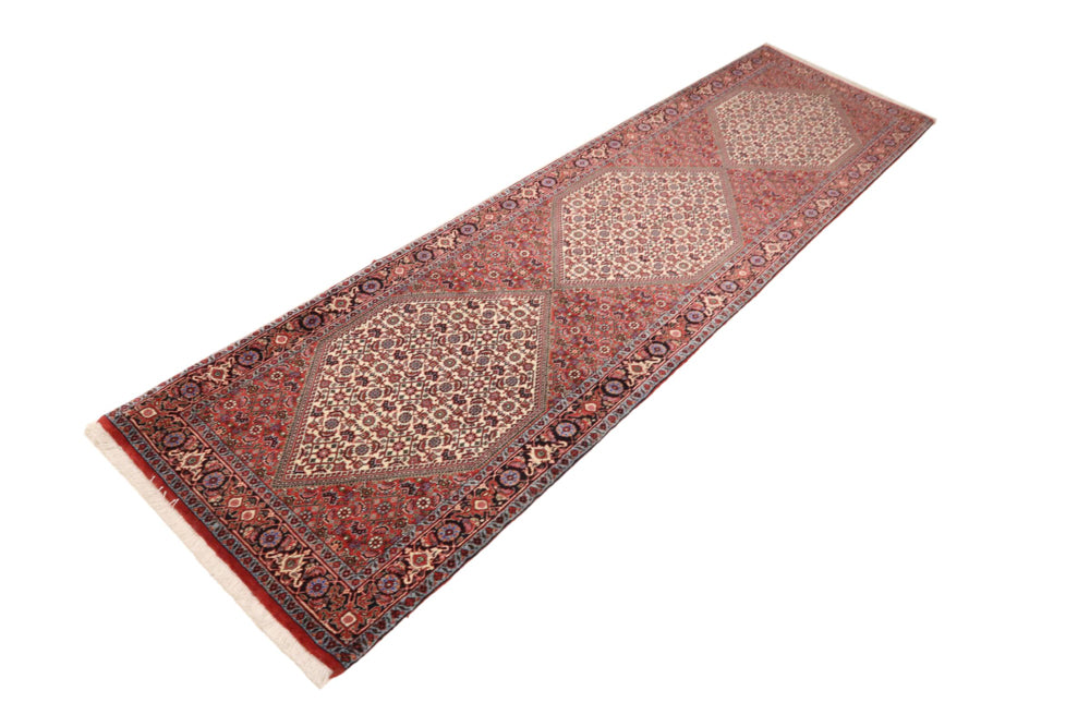 Runner Perser Rug - Bidjar - 300 x 83 cm - rust