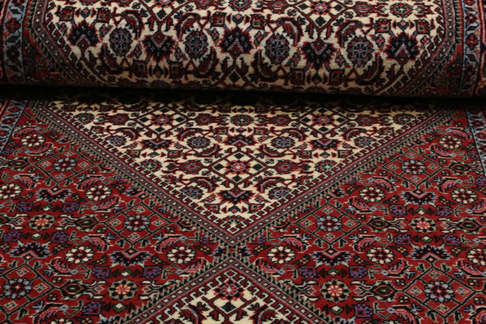 Runner Perser Rug - Bidjar - 300 x 83 cm - rust