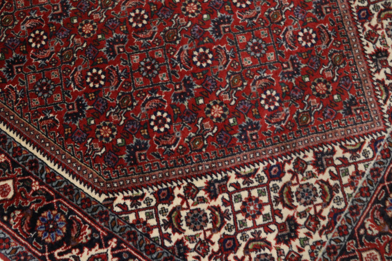 Runner Perser Rug - Bidjar - 295 x 88 cm - rust