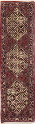 Runner Perser Rug - Bidjar - 300 x 85 cm - rust