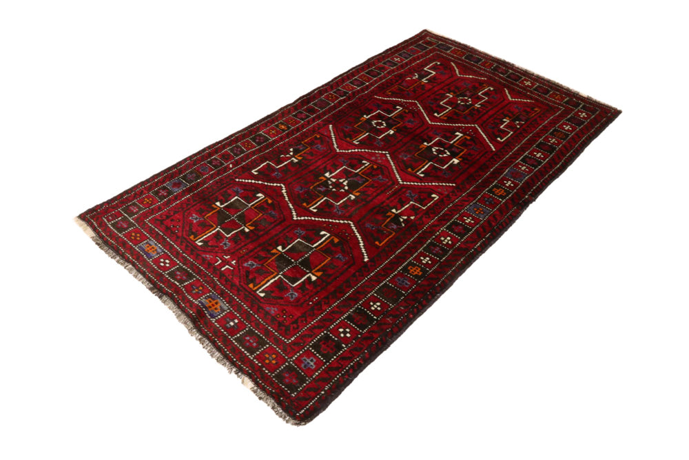 Belutsch Rug - 190 x 105 cm - red