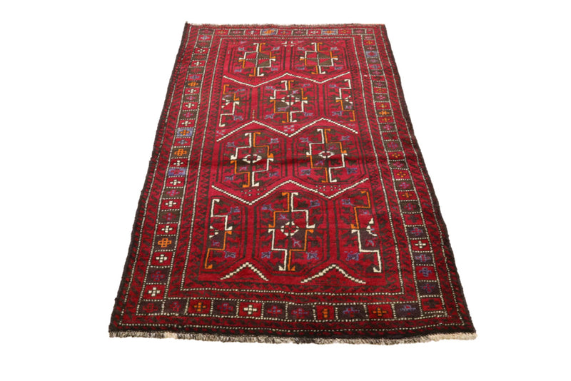 Belutsch Rug - 190 x 105 cm - red