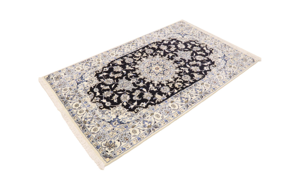 Perser Rug - Nain - 200 x 120 cm - dark blue