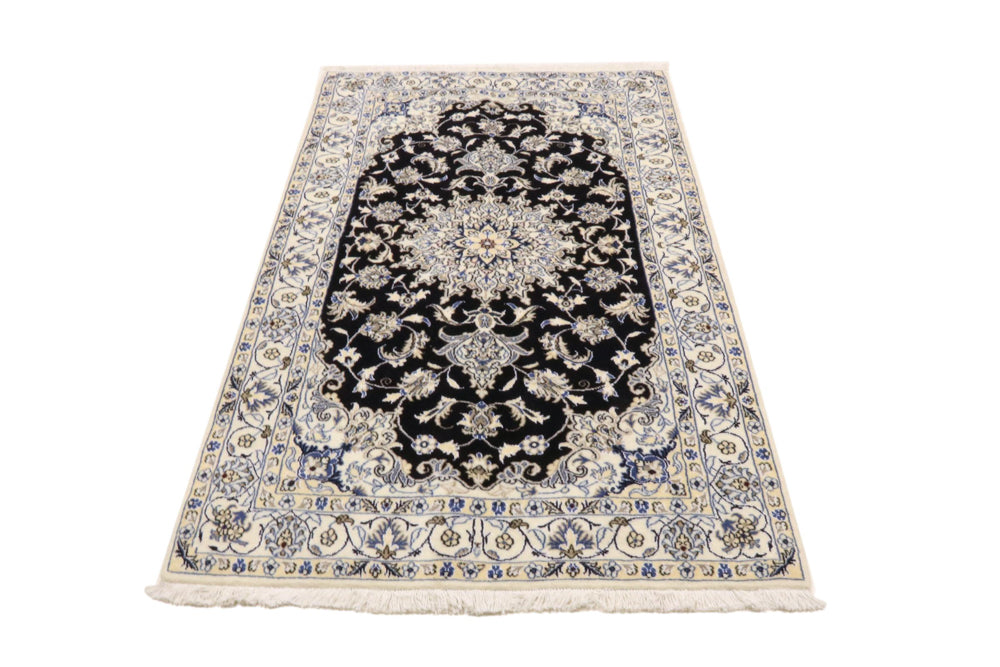 Perser Rug - Nain - 200 x 120 cm - dark blue