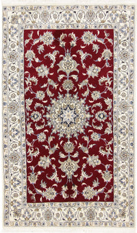 Perser Rug - Nain - 195 x 118 cm - red