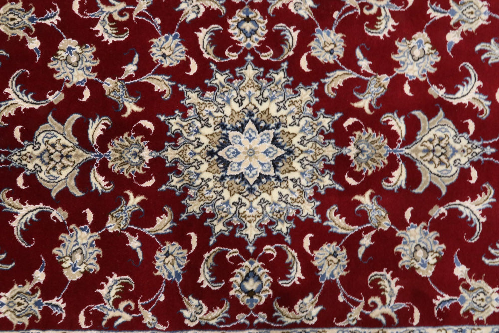 Perser Rug - Nain - 195 x 118 cm - red