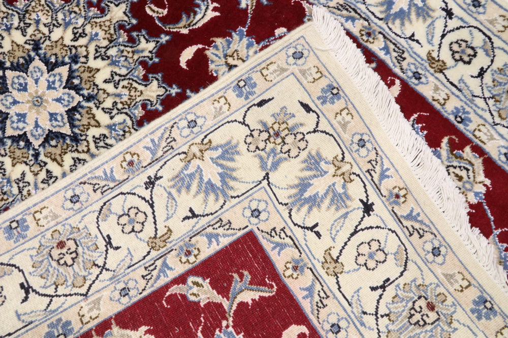 Perser Rug - Nain - 195 x 118 cm - red