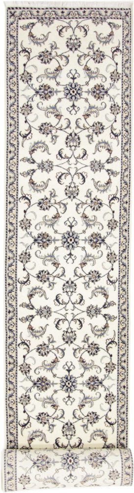 Runner Perser Rug - Nain - 380 x 80 cm - cream