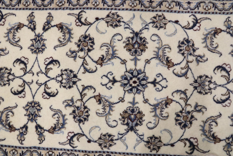 Runner Perser Rug - Nain - 380 x 80 cm - cream