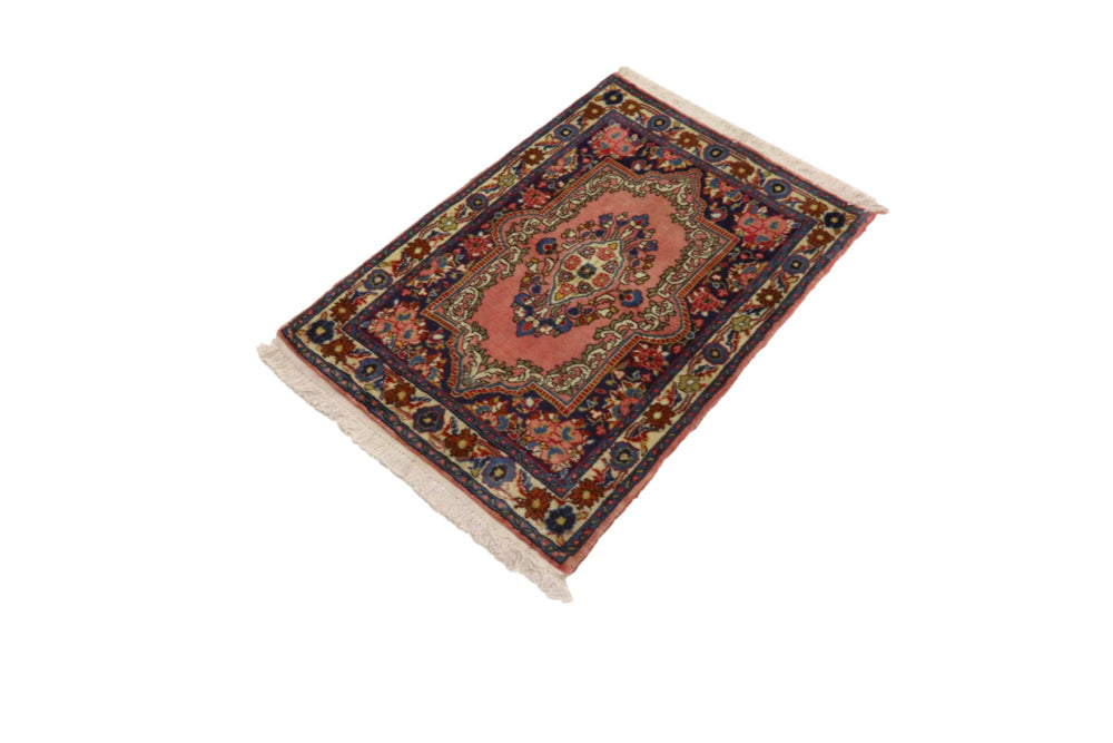 Perser Rug - Classic - 92 x 65 cm - light red