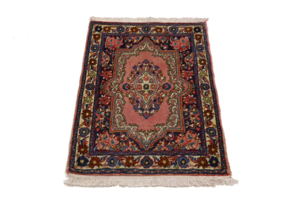 Perser Rug - Classic - 92 x 65 cm - light red