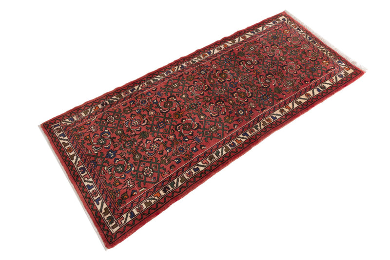 Runner Perser Rug - Nomadic - 195 x 80 cm - dark red