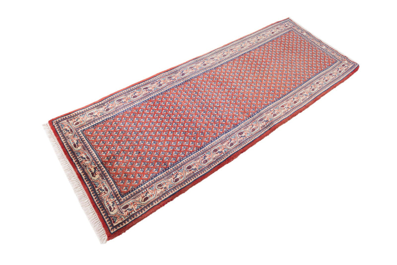 Runner Perser Rug - Mir - 208 x 80 cm - rust