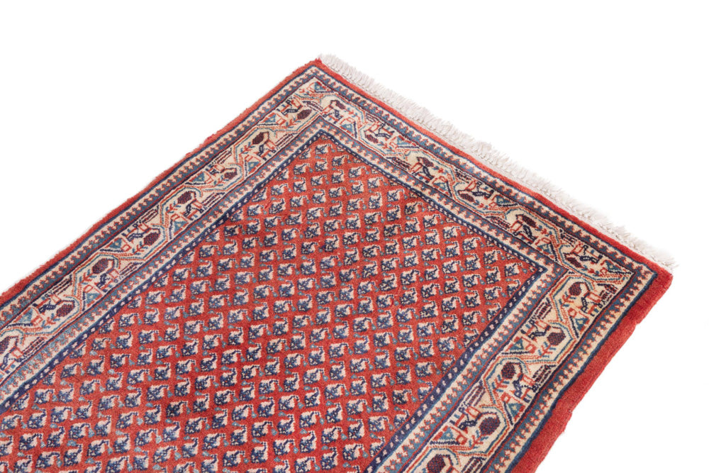 Runner Perser Rug - Mir - 208 x 80 cm - rust