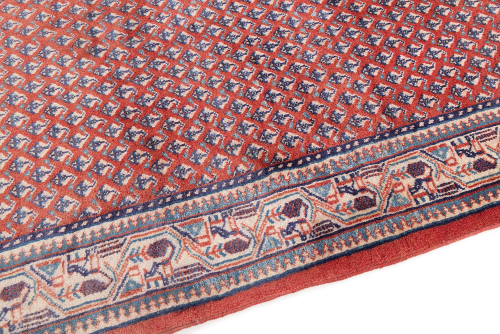 Runner Perser Rug - Mir - 208 x 80 cm - rust