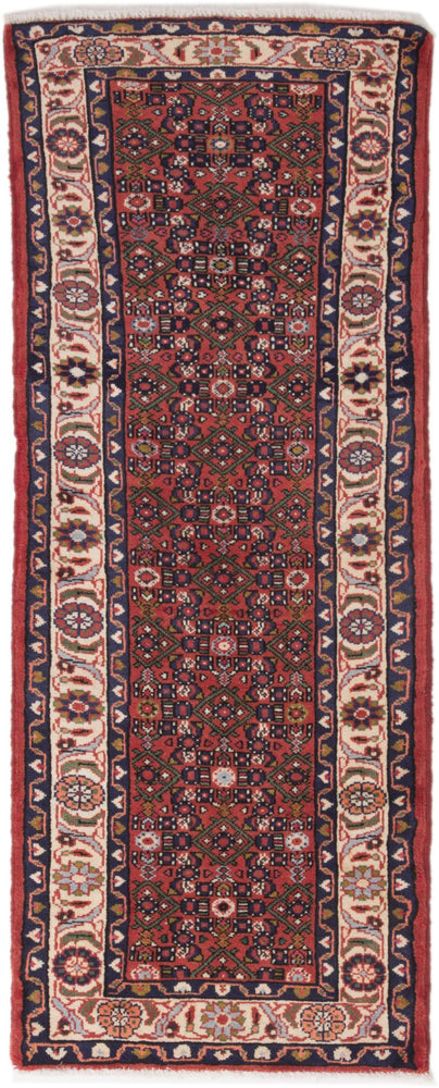 Runner Perser Rug - Nomadic - 190 x 75 cm - red