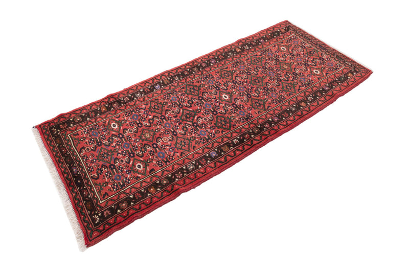 Runner Perser Rug - Nomadic - 180 x 82 cm - dark red