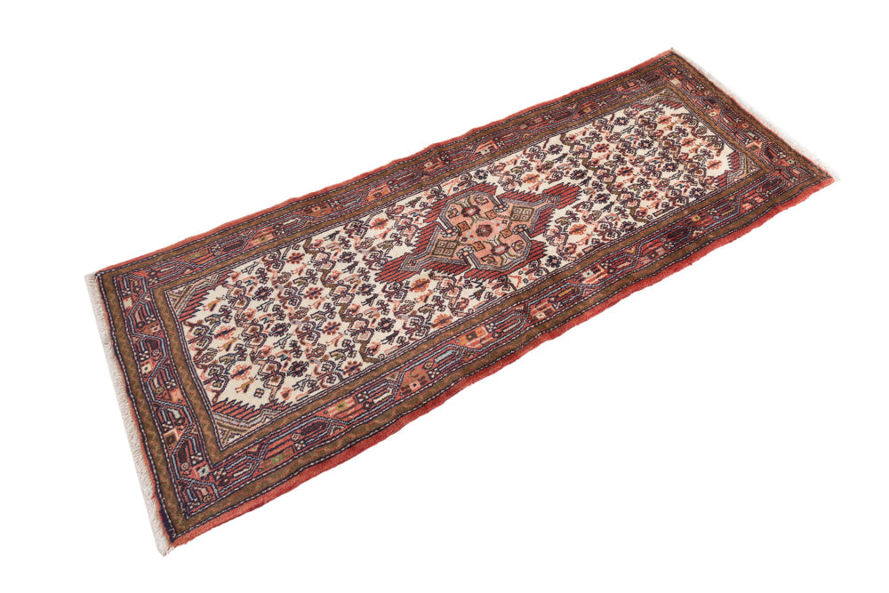 Läufer Perser - Nomadic - 207 x 77 cm - hellrot