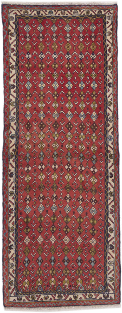 Runner Perser Rug - Nomadic - 197 x 78 cm - red