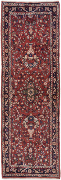 Runner Perser Rug - Nomadic - 214 x 75 cm - red