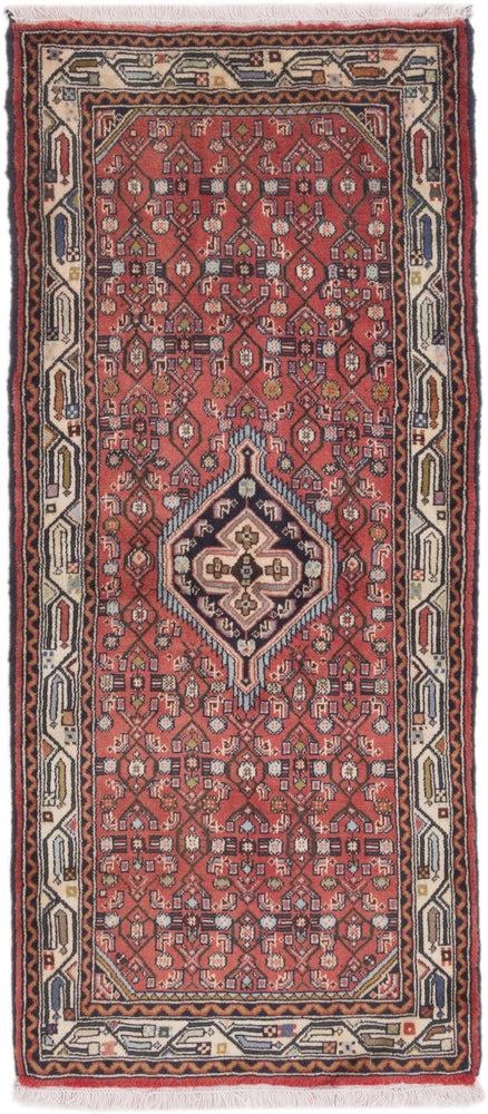 Runner Perser Rug - Nomadic - 180 x 77 cm - light red