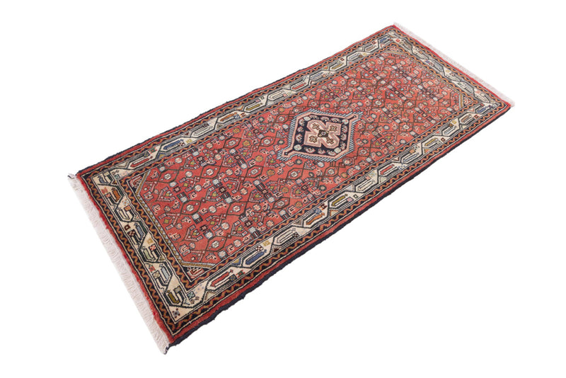 Runner Perser Rug - Nomadic - 180 x 77 cm - light red
