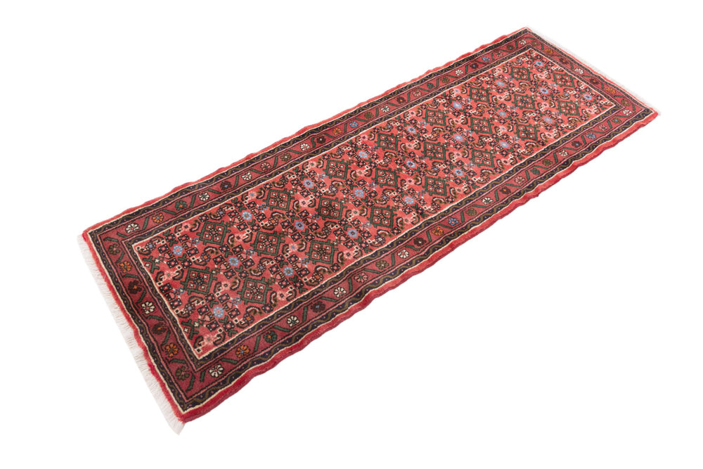 Runner Perser Rug - Nomadic - 197 x 70 cm - dark red
