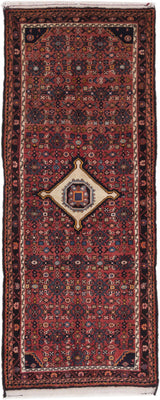 Runner Perser Rug - Nomadic - 195 x 78 cm - dark red