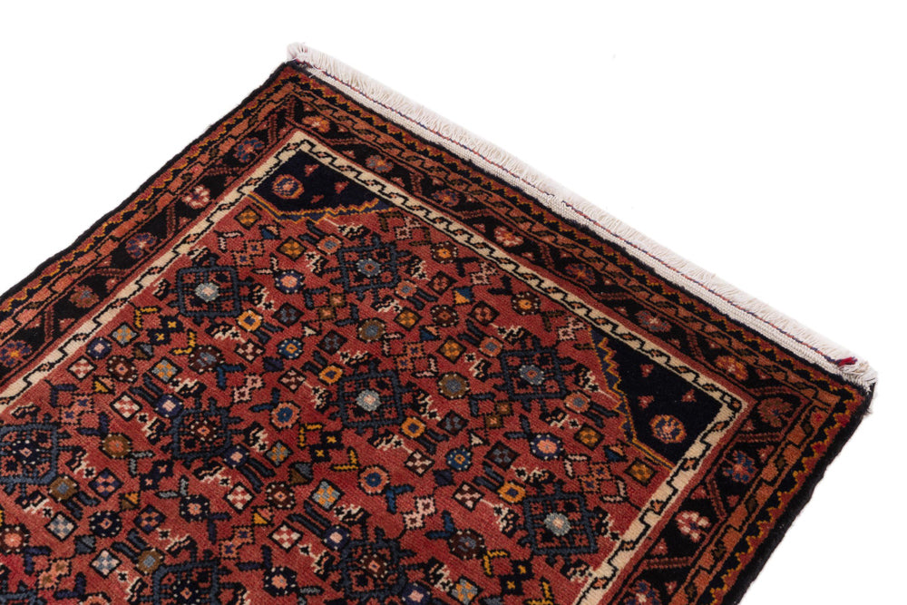 Runner Perser Rug - Nomadic - 195 x 78 cm - dark red