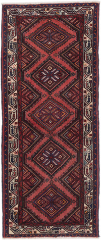 Runner Perser Rug - Nomadic - 210 x 90 cm - dark red