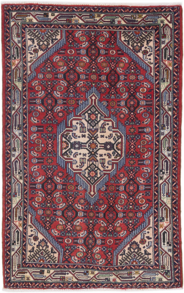 Perser Rug - Nomadic - 165 x 105 cm - dark red