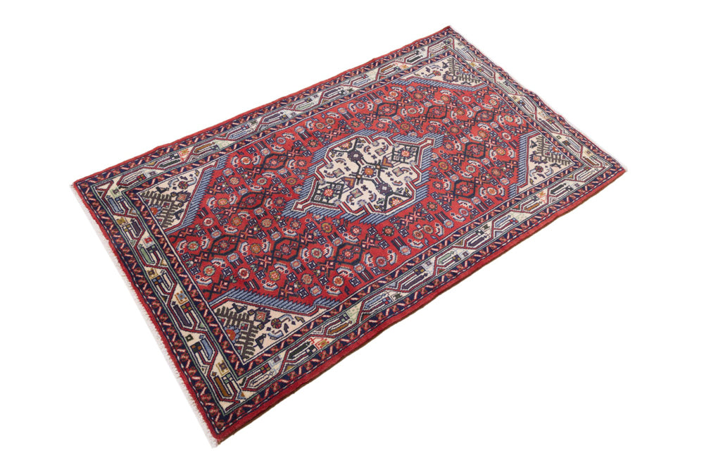 Perser Rug - Nomadic - 165 x 105 cm - dark red