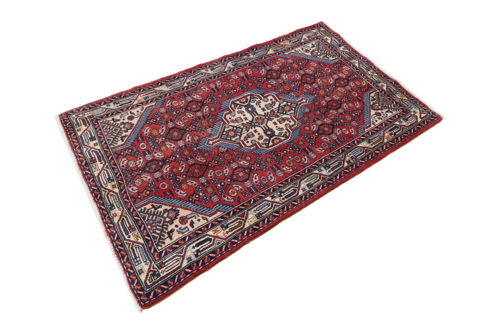 Perser Rug - Nomadic - 165 x 105 cm - dark red