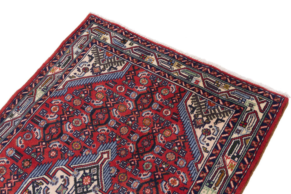 Perser Rug - Nomadic - 165 x 105 cm - dark red