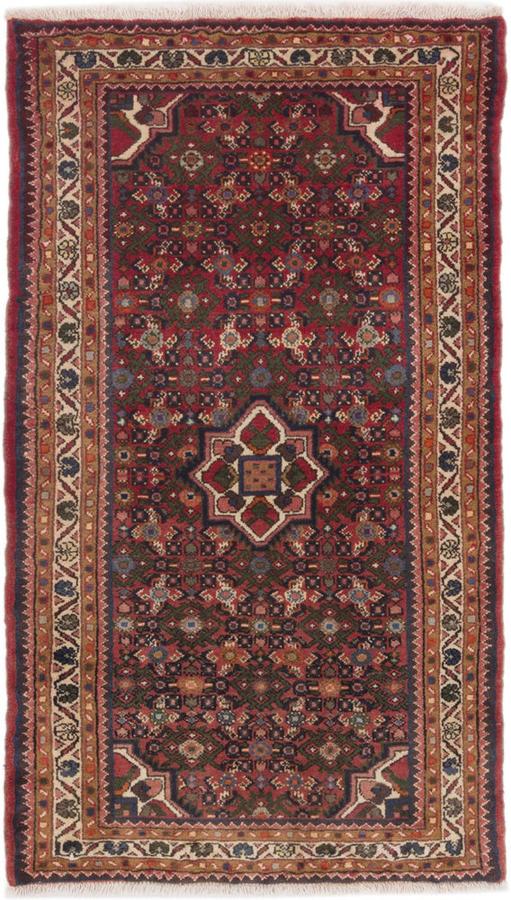 Perser Rug - Nomadic - 157 x 95 cm - dark red