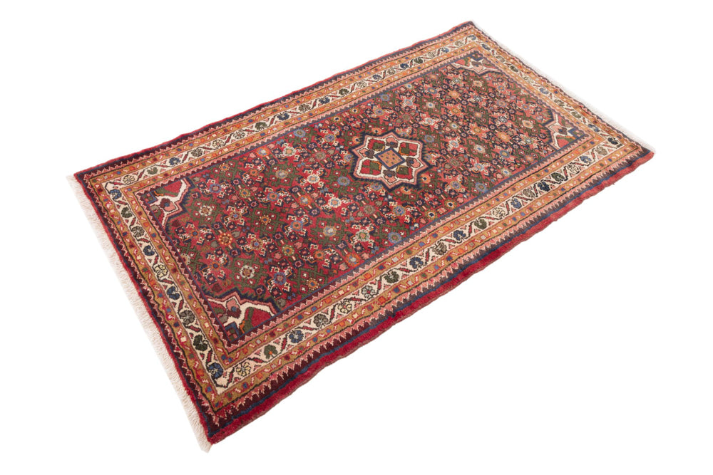 Perser Rug - Nomadic - 157 x 95 cm - dark red