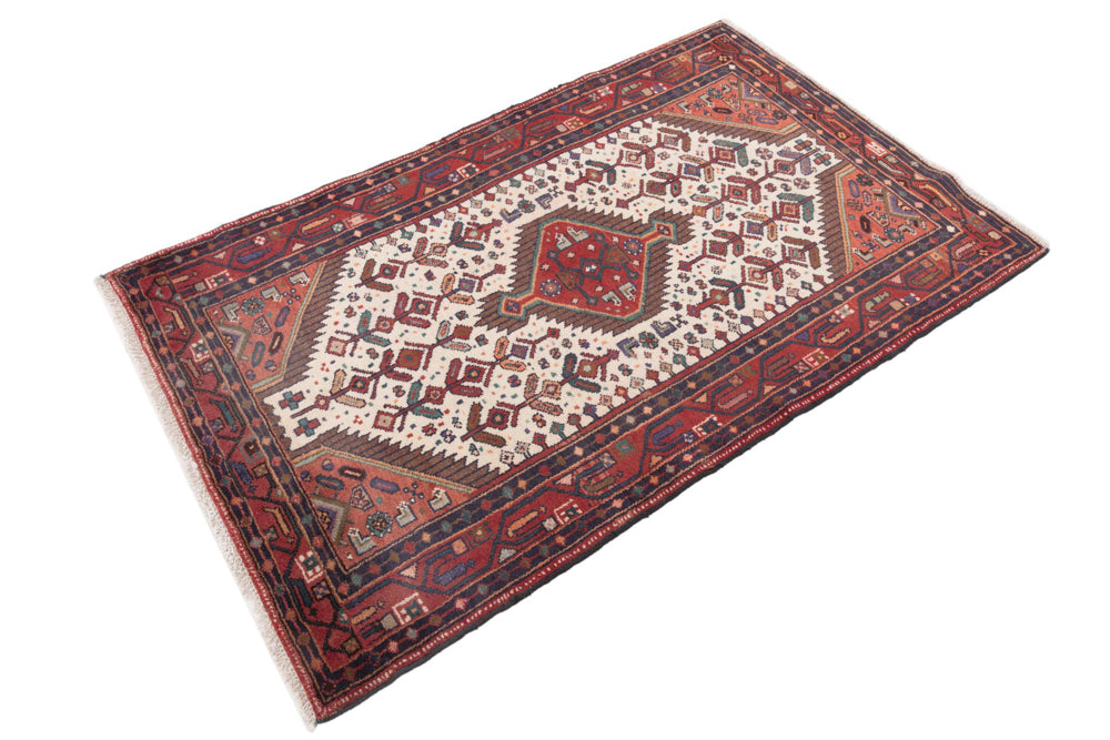 Perser Rug - Nomadic - 160 x 100 cm - light red