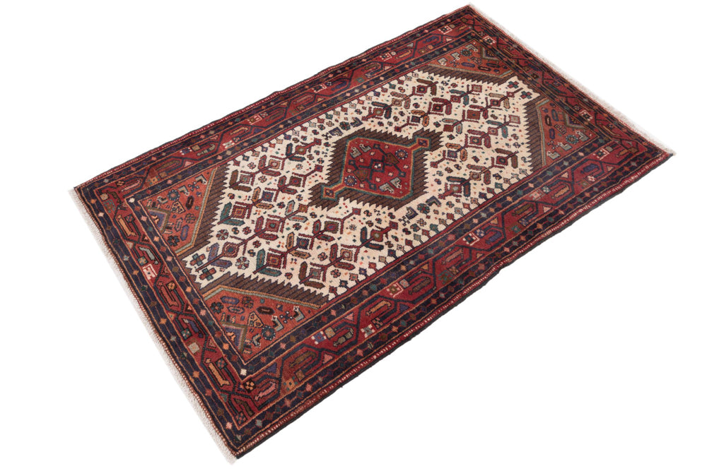 Perser Rug - Nomadic - 160 x 100 cm - light red
