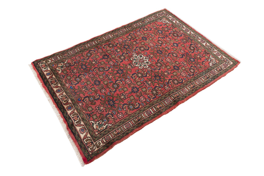 Perser Rug - Nomadic - 148 x 100 cm - red