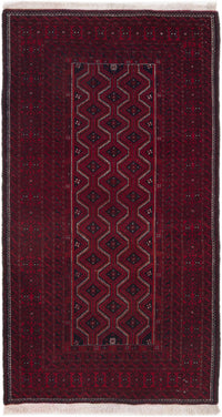 Belutsch Rug - 165 x 100 cm - dark red