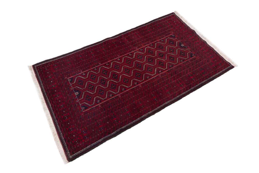 Belutsch Rug - 165 x 100 cm - dark red